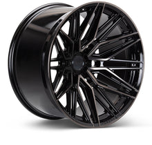 Load image into Gallery viewer, Vossen HF6-4 24x10 / 6x139.7 / ET25 / Deep Face / 106.1 - Tinted Gloss Black Wheel