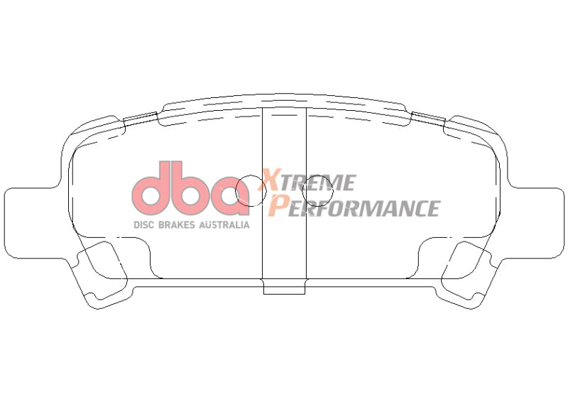DBA 02-03 Subaru WRX XP650 Rear Brake Pads - GTR Auto
