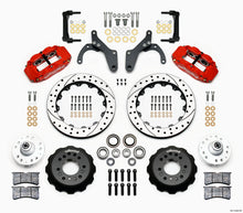 Load image into Gallery viewer, Wilwood Narrow Superlite 6R Front Hub Kit 12.88in Drill Red 59-64 Chevy Impala / 63-64 Corvette - GTR Auto