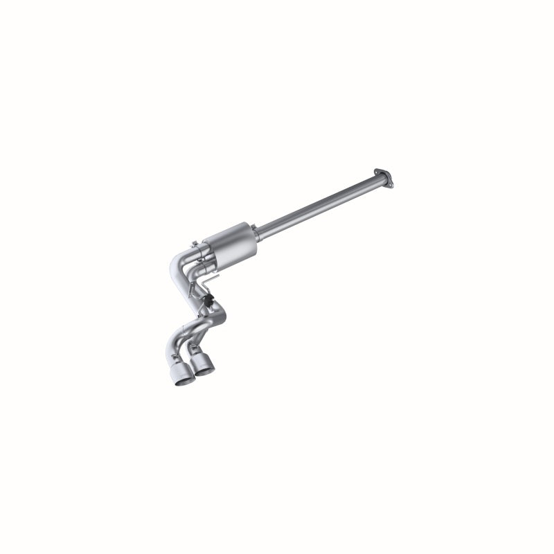 MBRP 09-14 Ford F150 Pre-Axle 4.5in OD Tips Dual Outlet T409 3in Cat Back Exhaust - GTR Auto