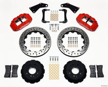 Load image into Gallery viewer, Wilwood Narrow Superlite 6R Front Hat Kit 13.06in Drill Red 65-82 Corvette C2/C3 - GTR Auto