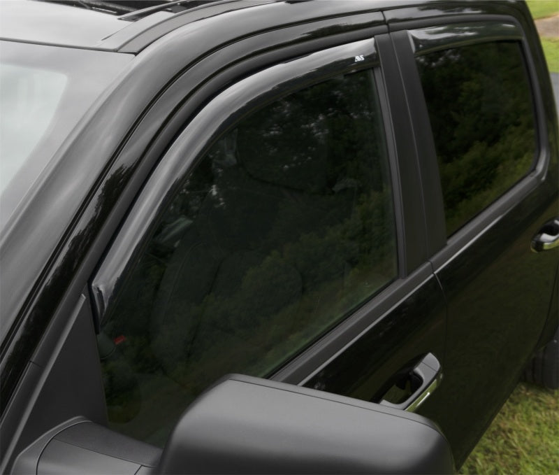 AVS 2019 RAM 1500 Crew Cab Ventvisor In-Channel Window Deflectors - 4pc - Smoke - GTR Auto