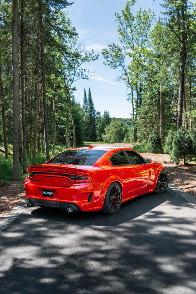 MBRP 17-21 Charger 5.7L/6.2L/6.4L 3in Race Profile Cat-Back w/ Dual Tips Aluminized Steel Exhaust - GTR Auto