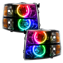Load image into Gallery viewer, Oracle 07-13 Chevrolet Silverado SMD HL - Blk - Round Style - ColorSHIFT w/o Controller