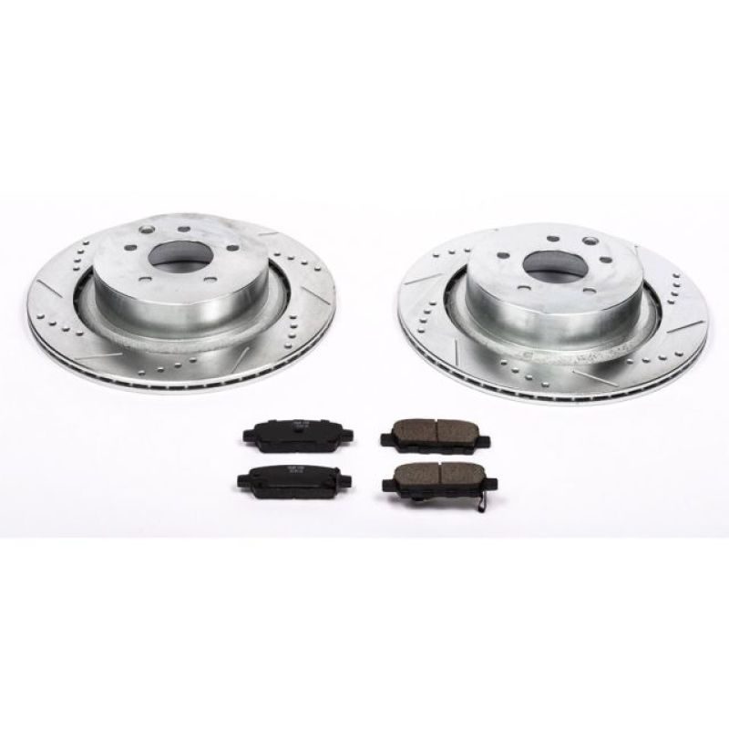 Power Stop 07-08 Infiniti G35 Rear Z23 Evolution Sport Brake Kit K2986