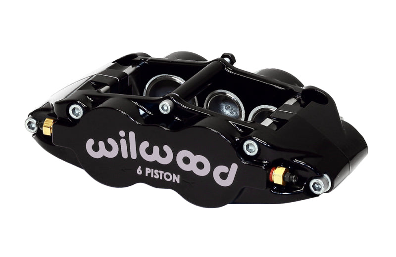 Wilwood Caliper-Narrow Superlite 6R-RH - Black 1.62/1.12/1.12in Pistons 1.25in Disc - GTR Auto