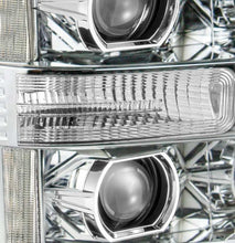 Load image into Gallery viewer, AlphaRex 11-16 Ford F-250 SD PRO-Series Projector Headlights Plank Style Design Chrome w/Seq Signal - GTR Auto