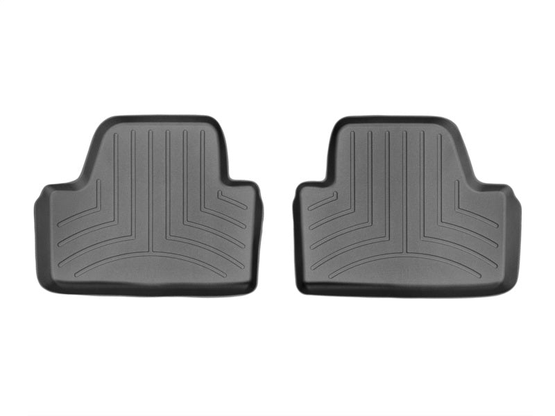 WeatherTech 14+ BMW 4-Series Rear FloorLiner - Black - GTR Auto
