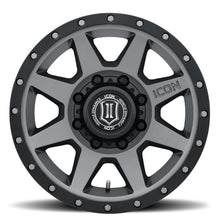 Load image into Gallery viewer, ICON Rebound HD 18x9 8x6.5 12mm Offset 5.5in BS 121.4mm Bore Titanium Wheel