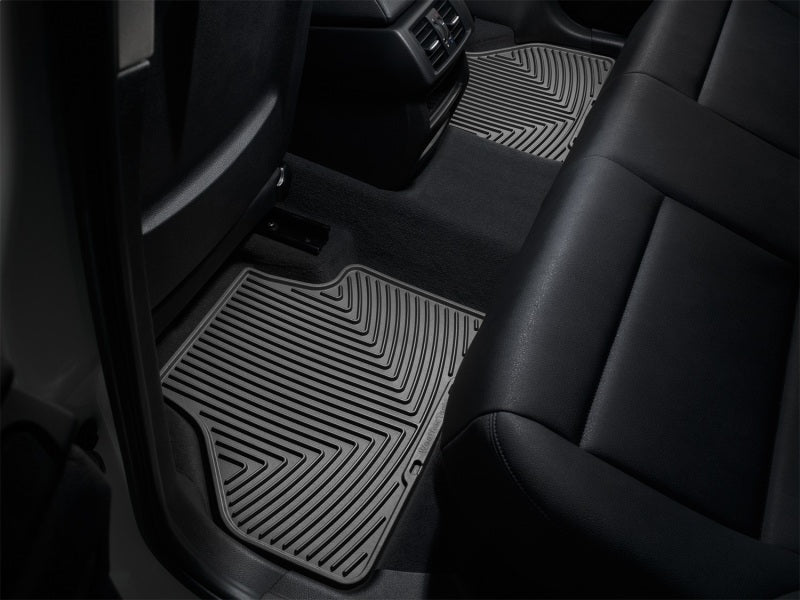 WeatherTech 11+ BMW X3 Rear Rubber Mats - Black - GTR Auto