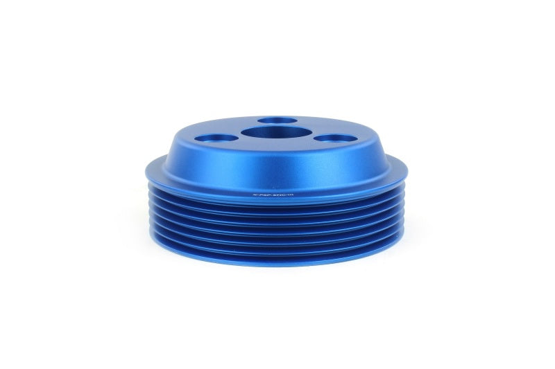 PERRIN 15-21 Subaru WRX / 18-20 Crosstrek / 14-18 FXT Lightweight Water Pump Pulley - Blue - GTR Auto