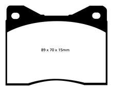 Load image into Gallery viewer, EBC 96-00 Ac Ace 5.0 Greenstuff Front Brake Pads - GTR Auto