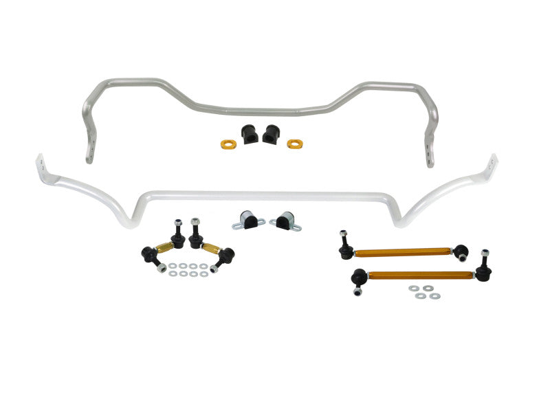 Whiteline 09-15 Mitsubishi Lancer Ralliart Front & Rear Sway Bar Kit - GTR Auto