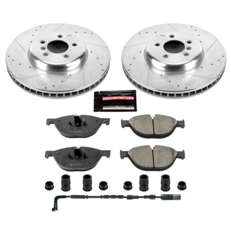 Power Stop 2009 BMW 750i Front Z23 Evolution Brake Kit - GTR Auto