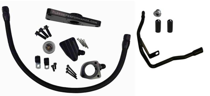 Fleece Performance 03-07 Dodge 5.9L Cummins Coolant Bypass Kit (03-05 Auto Trans) - GTR Auto