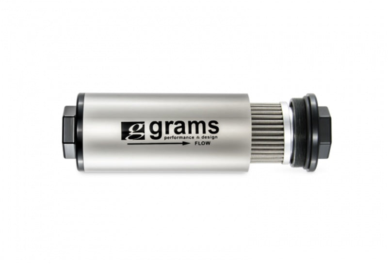 Grams Performance 100 Micron -10AN Fuel Filter - GTR Auto