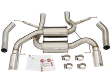 Load image into Gallery viewer, aFe MACHForce XP 2.5in Axle Back Stainless Exhaust w/ Polished Tips 07-13 BMW 335i 3.0L L6 (E90/92) - GTR Auto