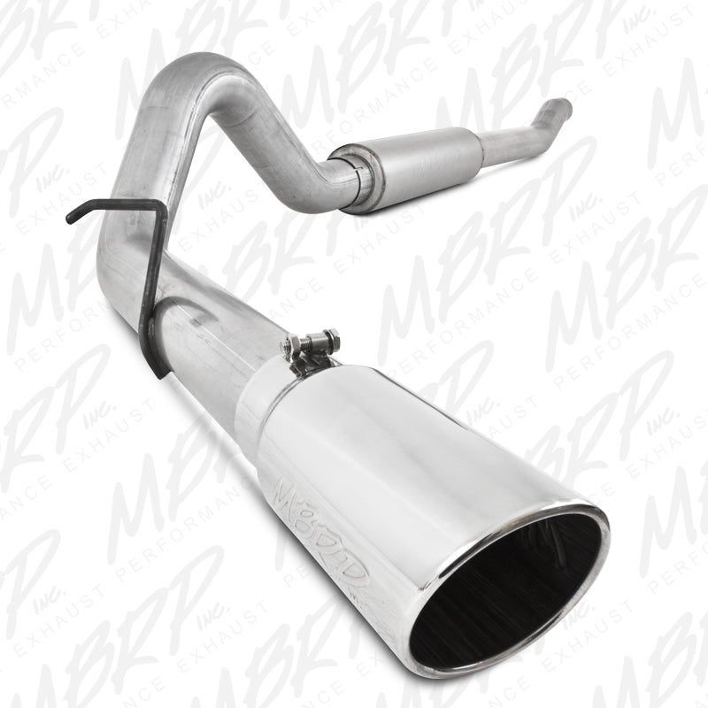 MBRP 2003-2007 Ford F-250/350 6.0L EC/CC Turbo Back Single Side (Stock Cat) - GTR Auto