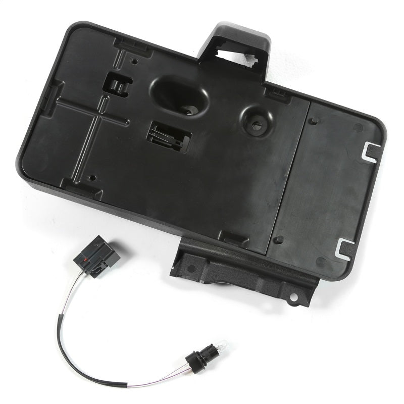 Omix License Plate Bracket- 07-18 Jeep Wrangler JK - GTR Auto