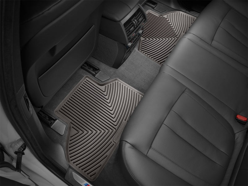 WeatherTech 2014-2015 BMW X5 Rear Rubber Mats - Cocoa - GTR Auto