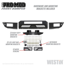 Load image into Gallery viewer, Westin 15-20 Chevrolet Colorado Pro-Mod Front Bumper - Textured Black