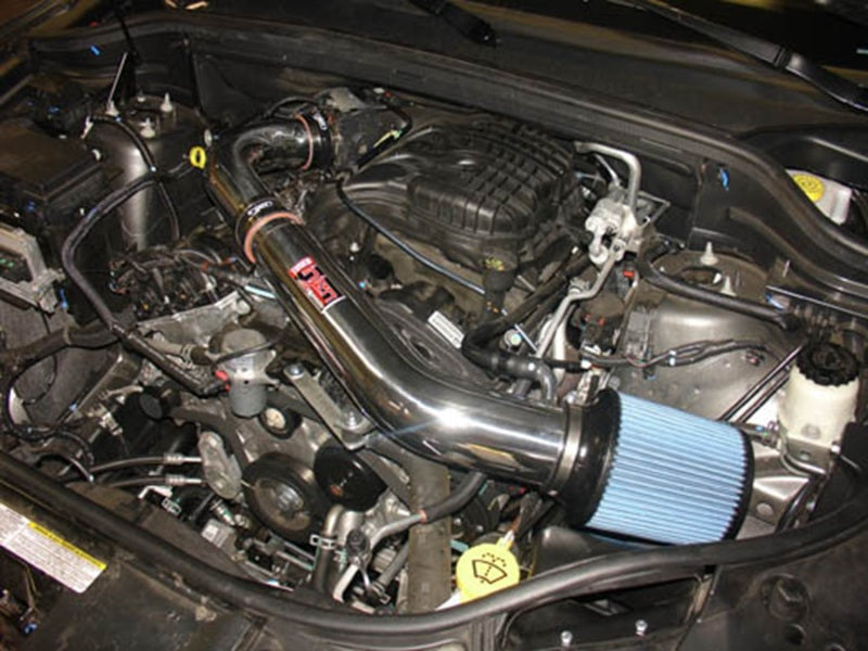 Injen 11 Dodge Durango 3.6L V6 Wrinkle Black Power-Flow Short Ram Intake w/ MR Tech & Nano Filter - GTR Auto