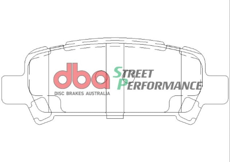 DBA 02-03 Subaru WRX SP500 Rear Brake Pads - GTR Auto