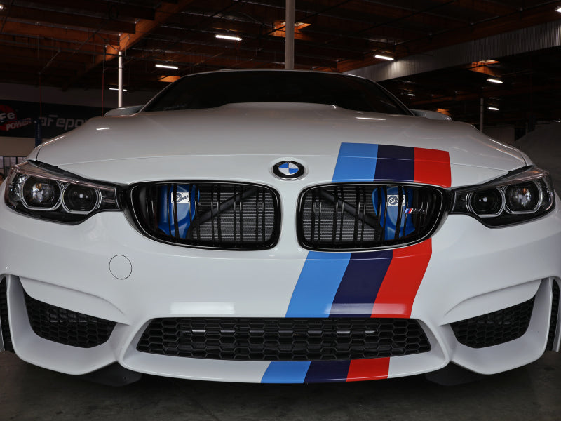 aFe Magnum FORCE Dynamic Air Scoop 15-18 BMW M3/15-20 M4 - Blue - GTR Auto