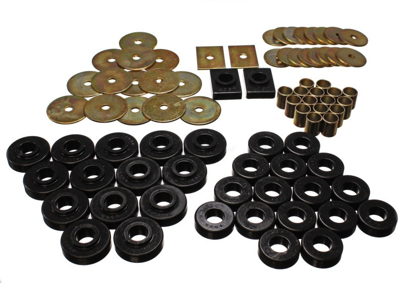Energy Suspension GM Body Mount Set - Black - GTR Auto