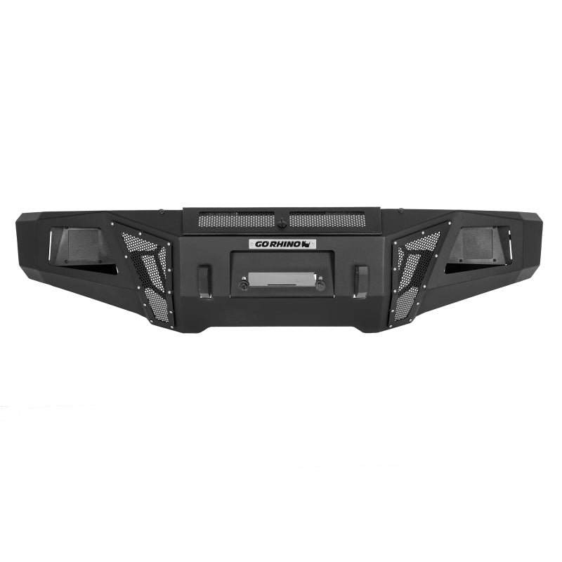 Go Rhino 17-22 Ford F-250/F-350 BR11 Front Bumper Replacement - Tex. Black - GTR Auto