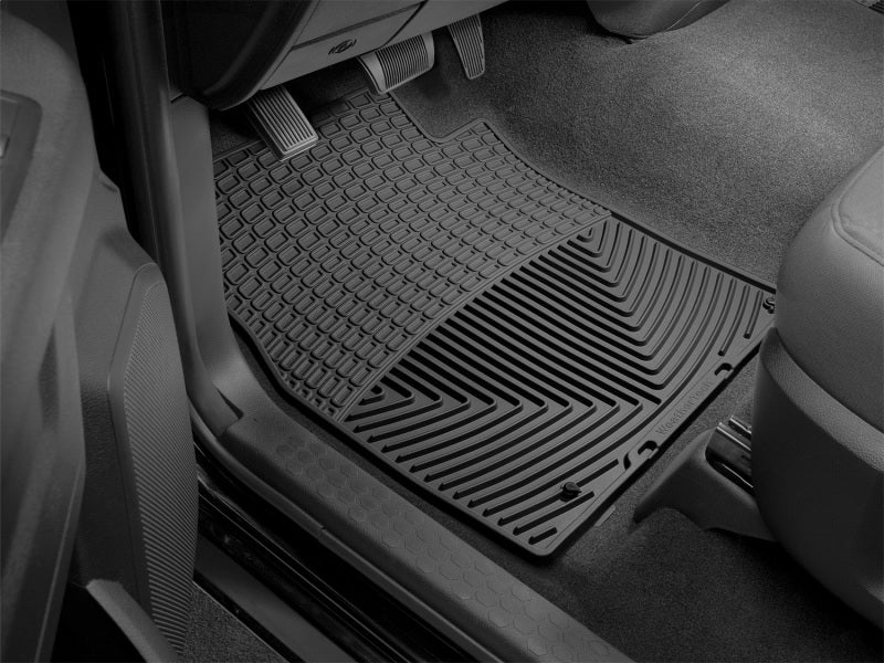 WeatherTech 12-15 Dodge Ram Truck 1500 Front Rubber Floor Mats - Black W337