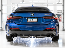 Load image into Gallery viewer, AWE Tuning 2019+ BMW M340i (G20) Track Edition Exhaust - Quad Diamond Black Tips - GTR Auto