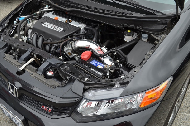 Injen 12-15 Honda Civic Si 9th Gen/13-15 Acura ILX 2.4L 4 Cyl Black True Cold Air Intake w/ MR Tech - GTR Auto