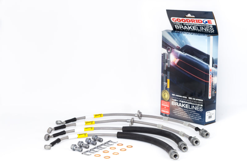 Goodridge 16-17 Chevrolet Camaro LT (w/ Brembo Calipers) SS Brake Lines - GTR Auto