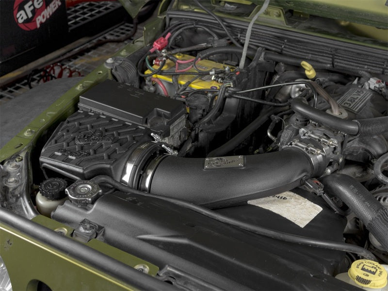 aFe Momentum GT Stage 2 Dry S Intake System 07-11 Jeep Wrangler (JK) V6 3.8L w/ Mechanical Fan - GTR Auto