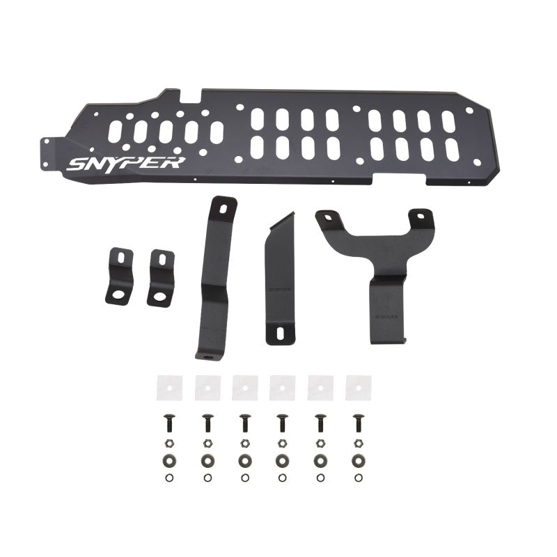 Westin 07-17 Jeep Wrangler Unlimited Gas Tank Skid Plate - Textured Black - GTR Auto