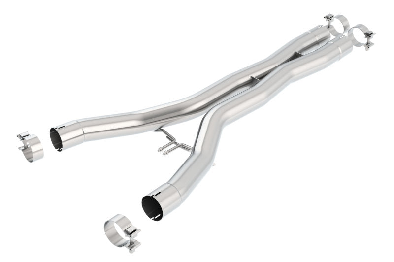 Borla 2014 Chevy Corvette Stingray X-Pipes (Smog Legal Cut and Clamp) - GTR Auto