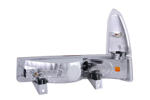 Load image into Gallery viewer, ANZO 2000-2004 Ford Excursion Euro Parking Lights Chrome w/ Amber Reflector - GTR Auto