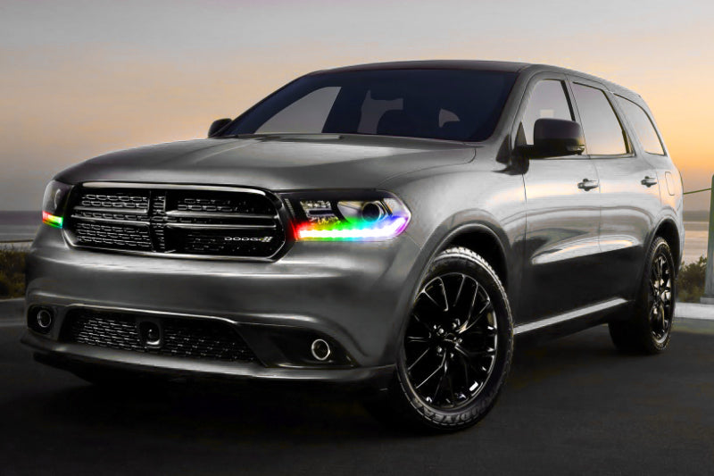 Oracle 16-20 Dodge Durango Dynamic RGB Headlight DRL Upgrade Kit - ColorSHIFT - Dynamic - GTR Auto