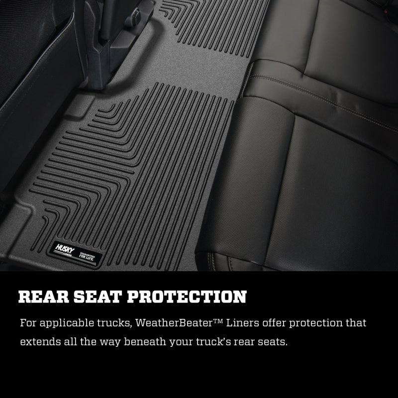 Husky Liners 09-12 Ford F-150 Super Crew WeatherBeater Tan Rear Cargo Liner - GTR Auto