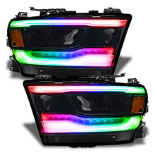 Load image into Gallery viewer, Oracle 19-21 RAM 1500 RGB+W Headlight DRL Kit Reflector LED - w/ BC1 Controller