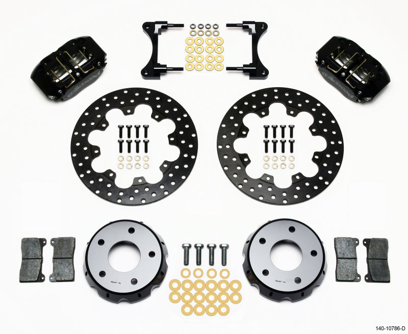 Wilwood Dynapro Radial Front Drag Kit 11.75in Drilled 98-02 Camaro/Firebird - GTR Auto