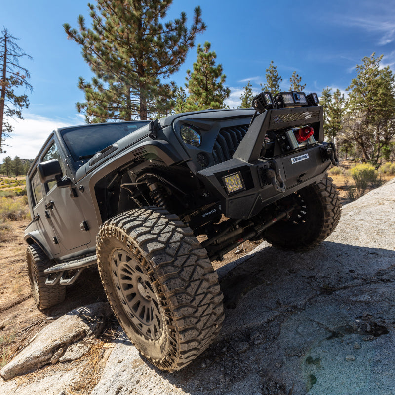 Go Rhino 07-20 Jeep Wrangler JL/JLU/JK/JKU/Gladiator JT Trailline Front Stubby Bumper - GTR Auto
