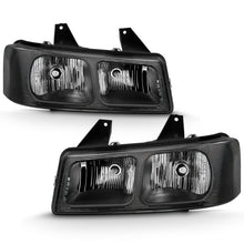 Load image into Gallery viewer, ANZO 2003-2017 Chevy Express Crystal Headlight Black - GTR Auto