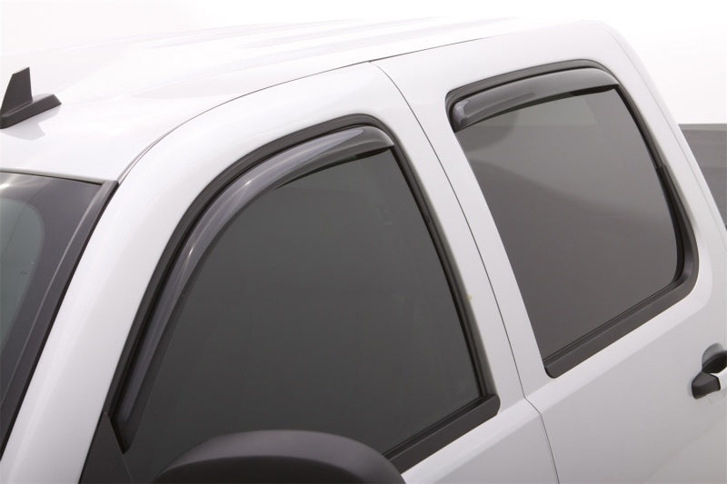 Lund 04-14 Ford F-150 SuperCab Ventvisor Elite Window Deflectors - Smoke (2 Pc.) - GTR Auto