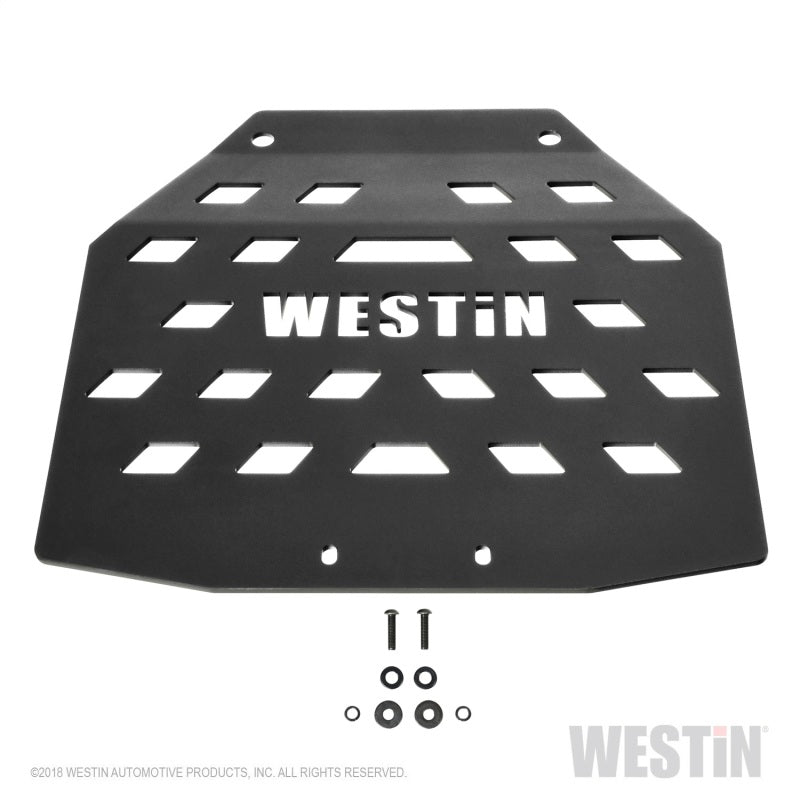 Westin/Snyper 18-21 Jeep Wrangler JL Transfer Case Skid Plate - Textured Black - GTR Auto