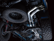 Load image into Gallery viewer, AWE Tuning 16-22 Toyota Tacoma 0FG Cat-Back Exhaust w/ BashGuard - Dual Diamond Black Tips