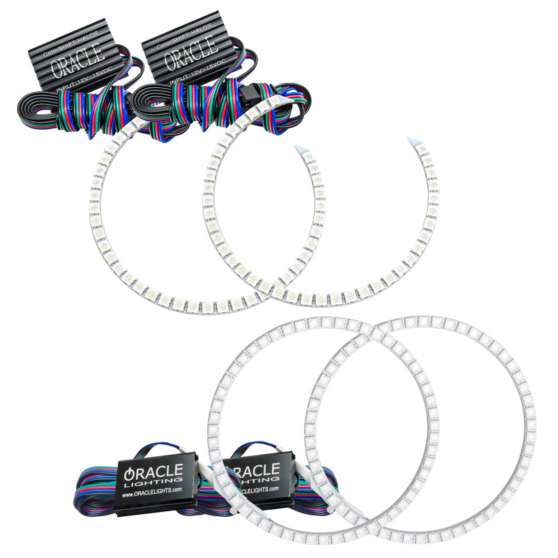 Oracle BMW 7 Series 06-08 Halo Kit - ColorSHIFT w/o Controller - GTR Auto
