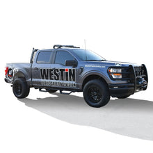 Load image into Gallery viewer, Westin 15-22 Ford F-150 SuperCrew / 17-22 F-250/350 Crew Cab Outlaw Nerf Step Bars - Textured Black - GTR Auto