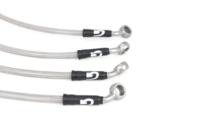 Goodridge 09-12 Cadillac CTS-V (All CTS-V w/ Brembo Brakes) Stainless Steel Brake Line Kit - GTR Auto